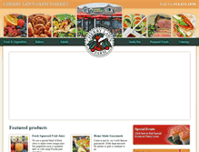 Tablet Screenshot of cherrylawnfarm.com